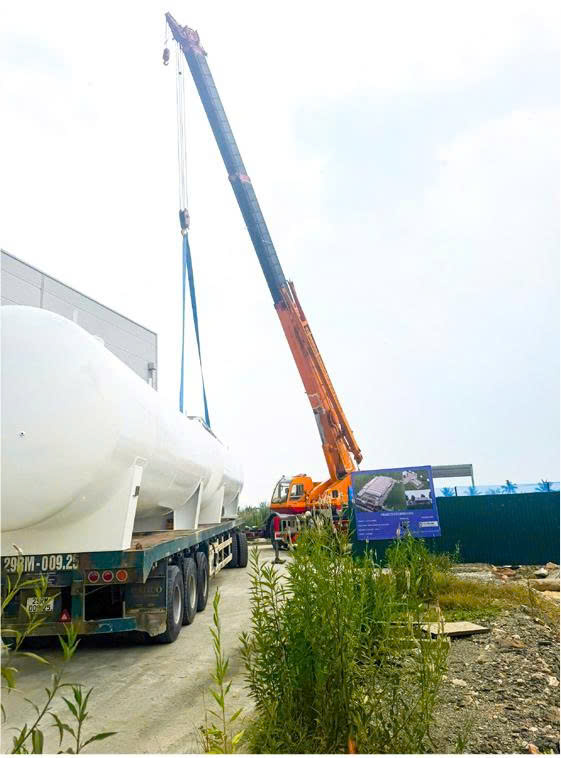 Lắp đặt hệ thống gas công nghiệp tại Móng Cái