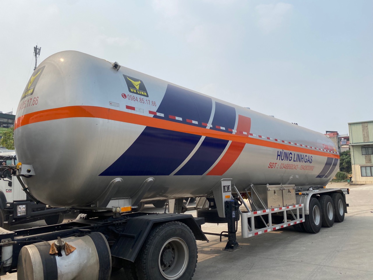 Bồn trạm gas LPG tại Điện Biên