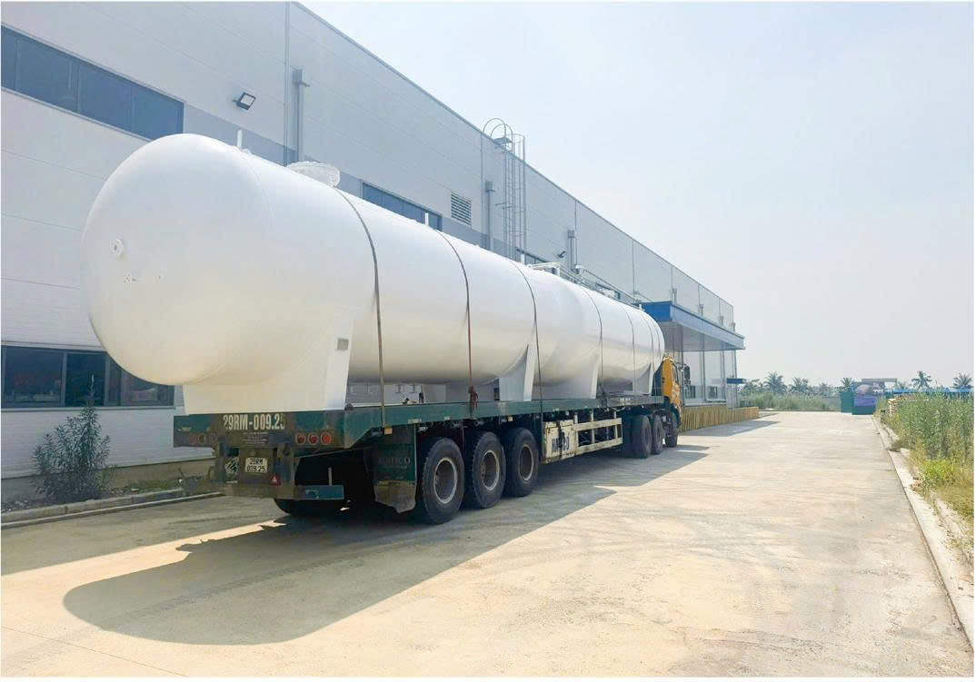 Lắp đặt bồn gas LPG tại KCN Cầu Cựu