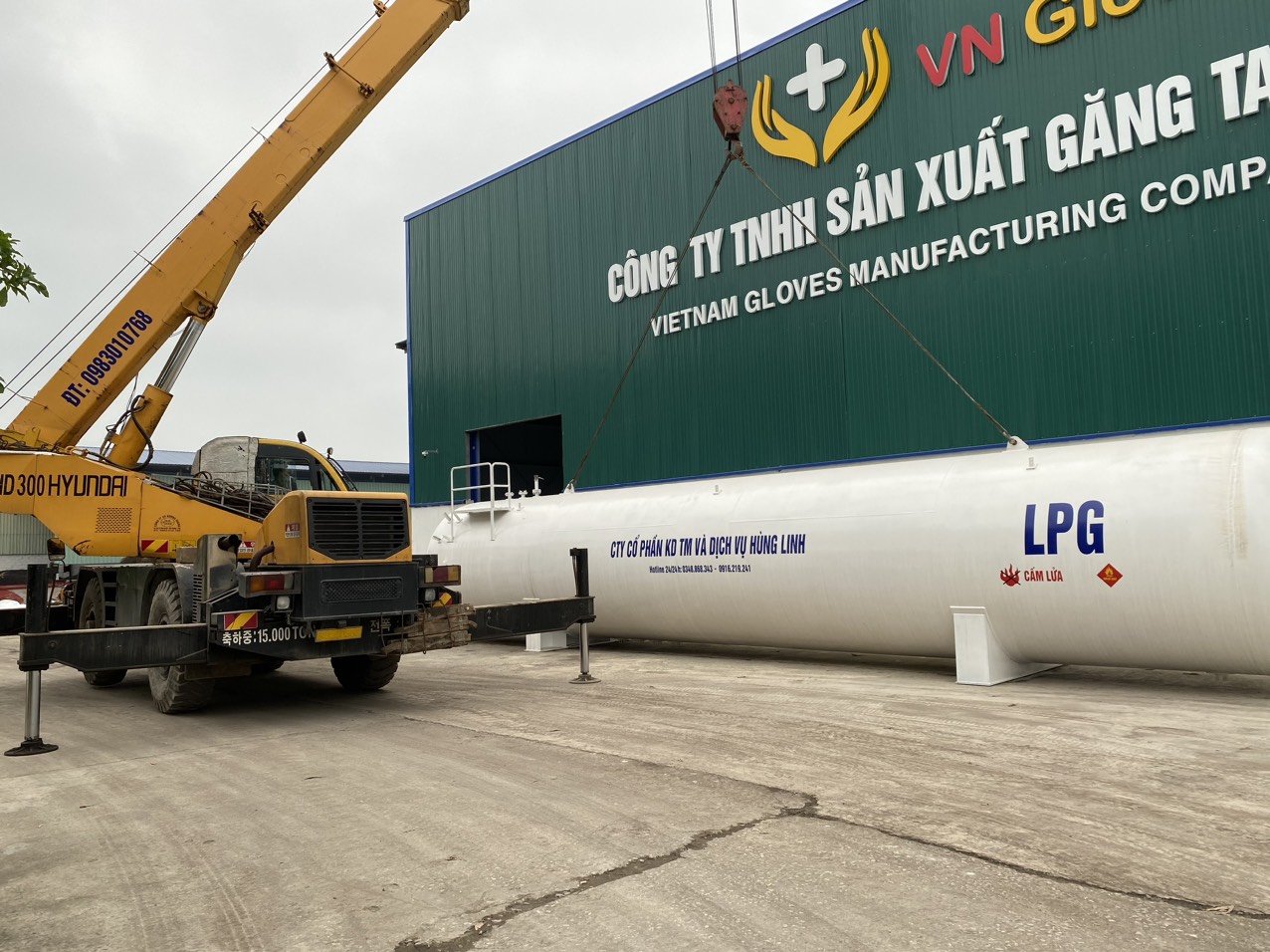 Lắp đặt hệ thống gas LPG cho nhà hàng – khách sạn tại Bình Phước