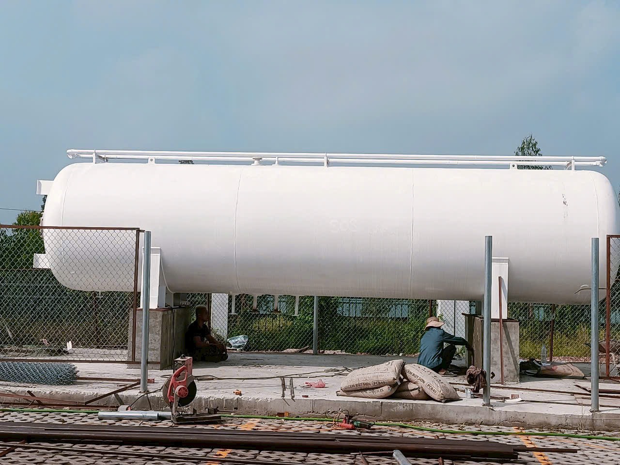 Lắp đặt bồn trạm gas tại Thái Bình
