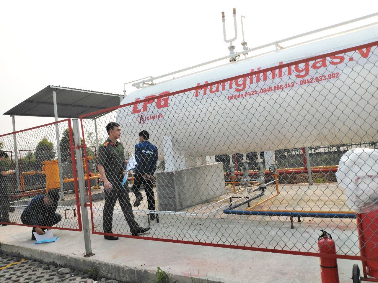 Thiết kế thi công hệ thống gas công nghiệp tại khu nhà xưởng Hải Thành