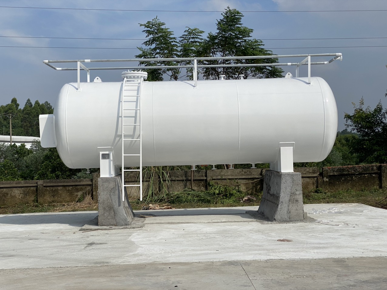 Lắp đặt bồn trạm gas LPG 20 tấn