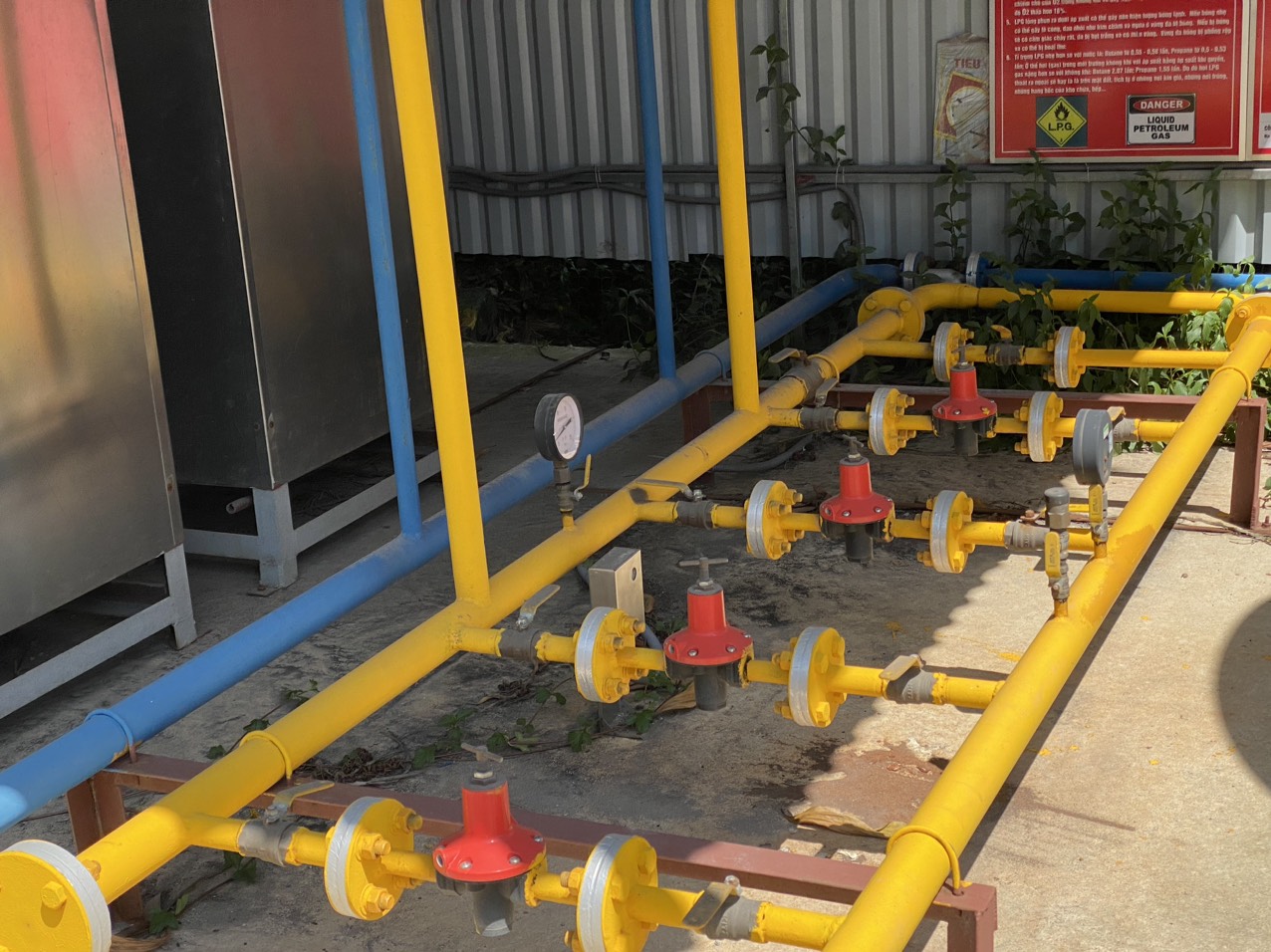 Thiết kế lắp đặt hệ thống gas công nghiệp LPG tại Quảng Nam