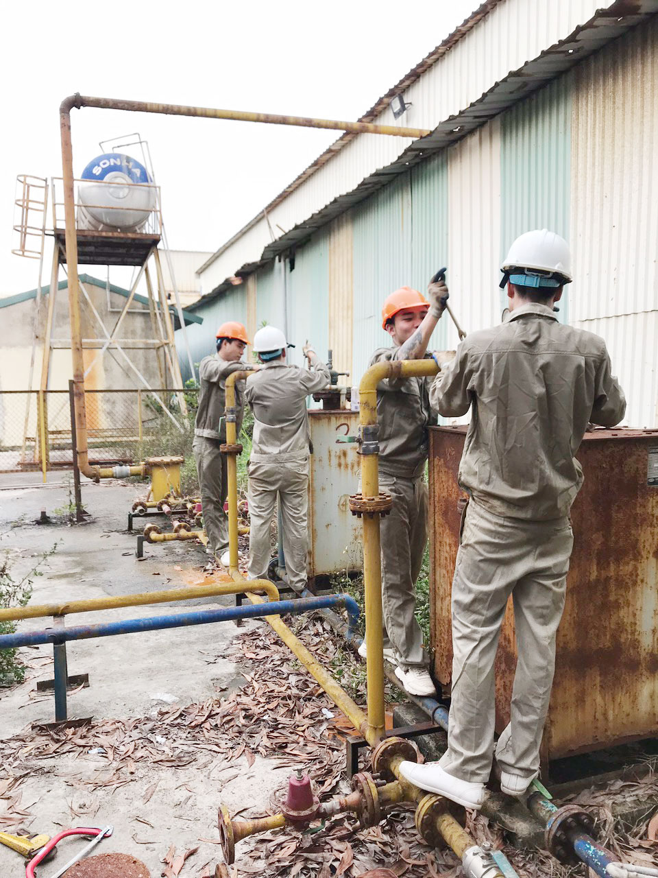 Bảo trì hệ thống trạm gas công nghiệp Bình Định