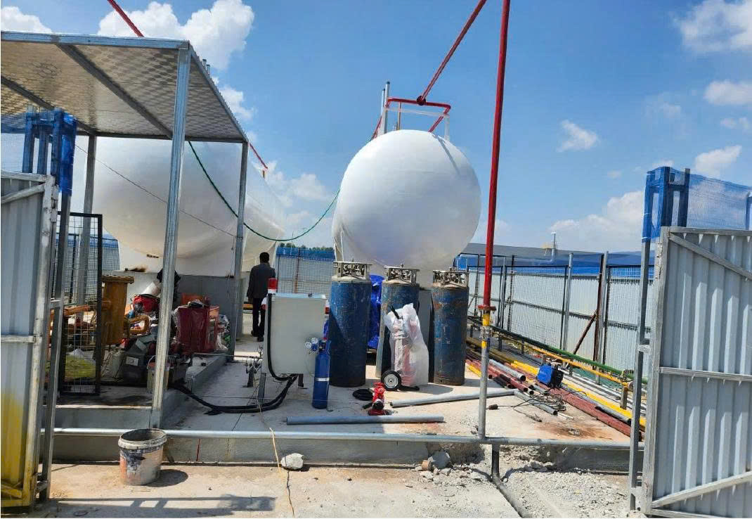 Sửa chữa hệ thống gas công nghiệp tại KCN MP Đình Vũ