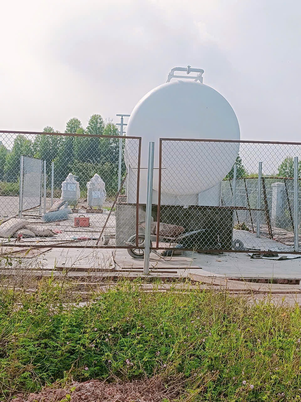 Thiết kế lắp đặt bồn trạm gas LPG Bình Định