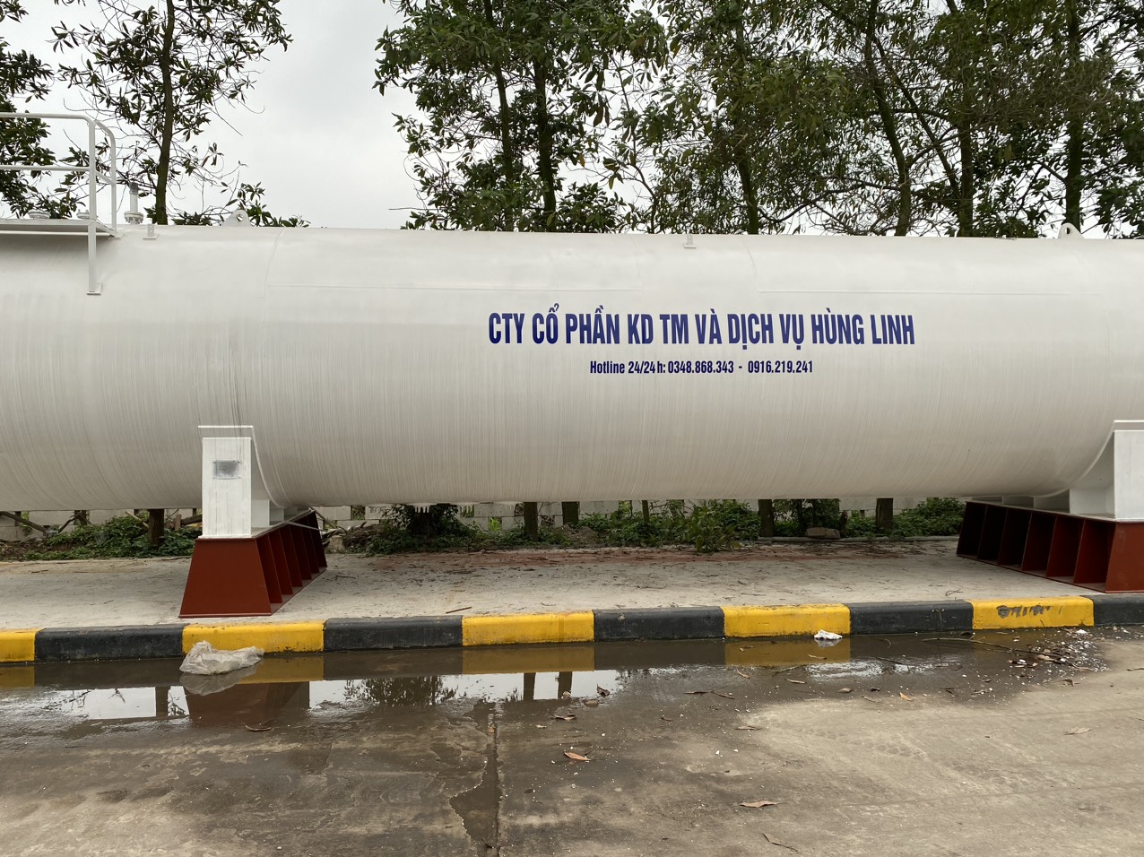 Lắp đặt hệ thống hóa hơi LPG khu công nghiệp Quảng Trị