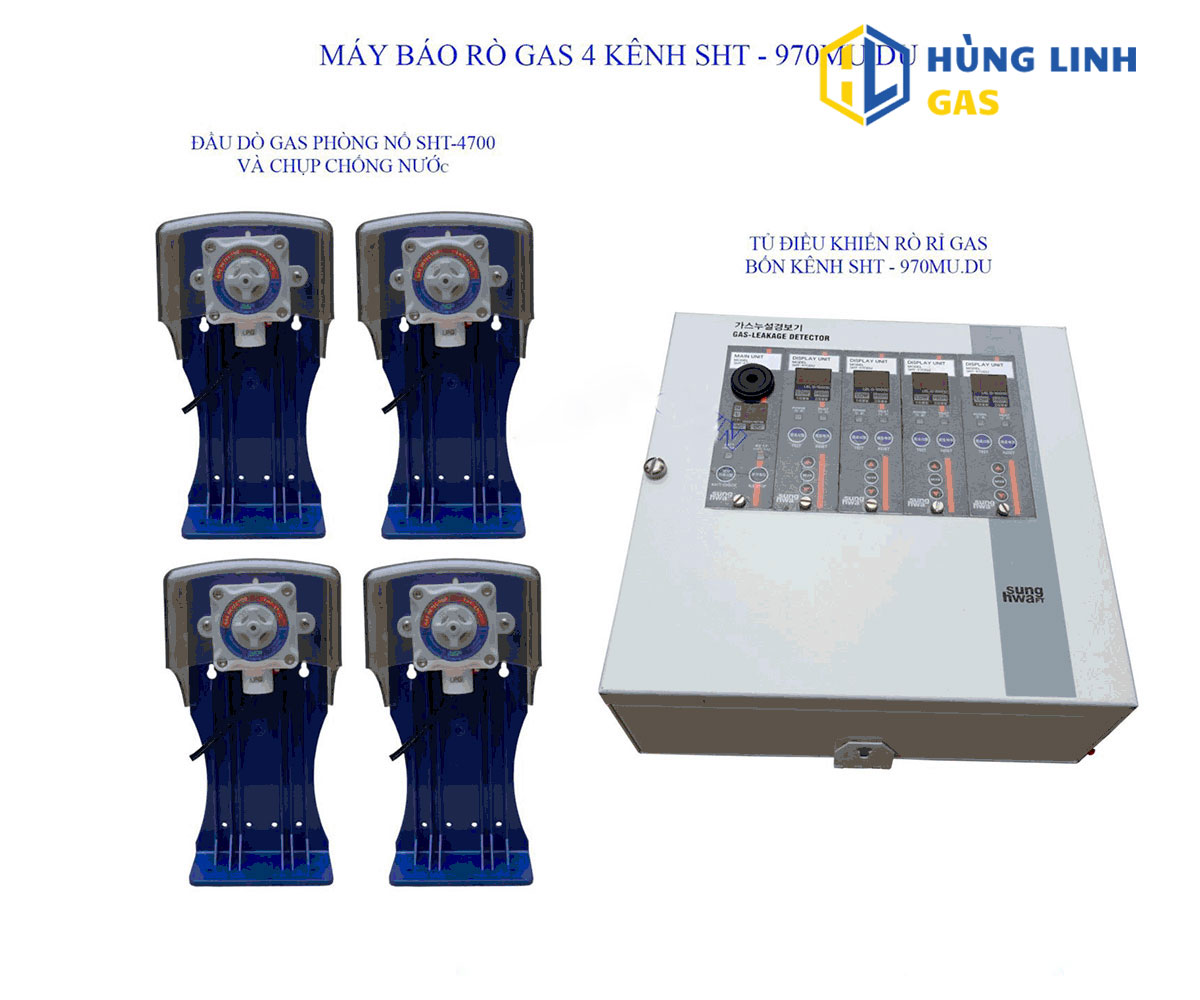 Lắp đặt cảm biến báo rò rỉ gas công nghiệp tại Bình Phước